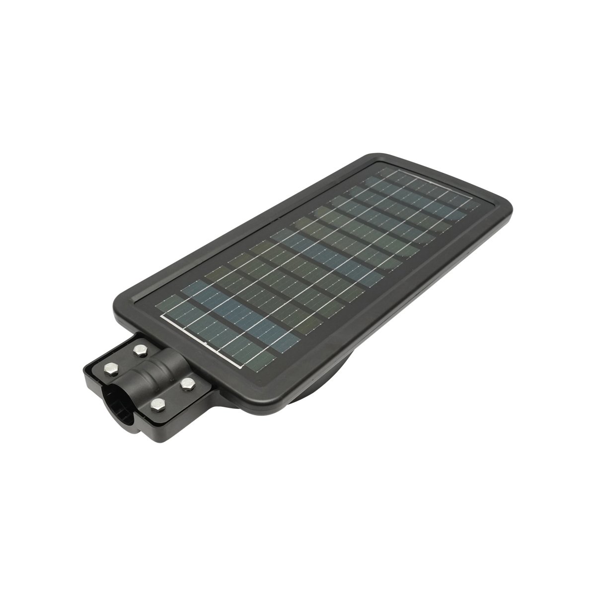 Lampa solara LED iluminat stradal 150W, IP65, 6500K cu panou solar, senzor de miscare, telecomanda, prindere pe stalp Breckner Germany